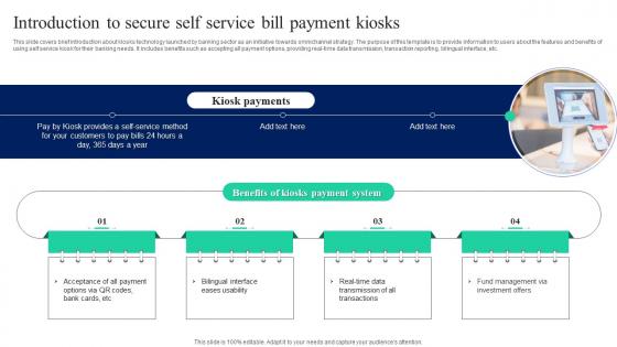 Introduction To Secure Self Service Bill Payment Implementation Of Omnichannel Banking