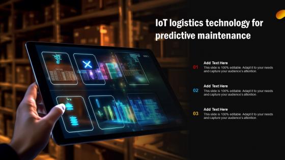 IoT Logistics Technology For Predictive Maintenance