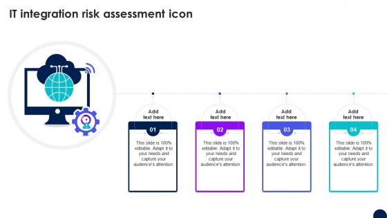 It Integration Risk Assessment Icon