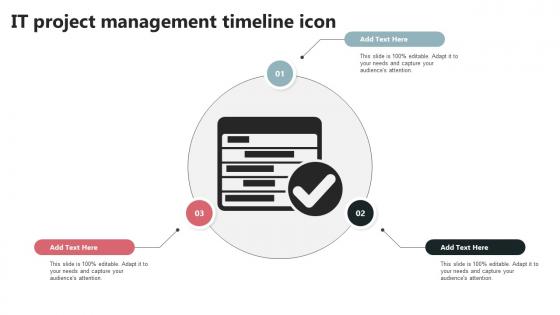 IT Project Management Timeline Icon