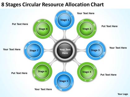 It strategy consulting resource allocation chart powerpoint templates ppt backgrounds for slides 0523