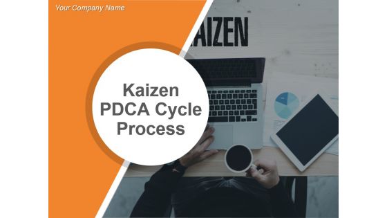 Kaizen pdca cycle process powerpoint presentation slides