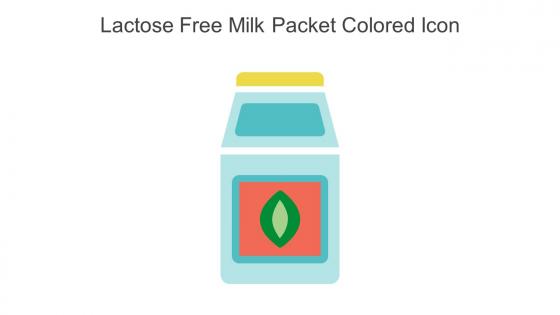 Lactose Free Milk Packet Colored Icon In Powerpoint Pptx Png And Editable Eps Format