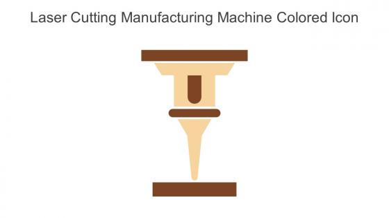 Laser Cutting Manufacturing Machine Colored Icon In Powerpoint Pptx Png And Editable Eps Format