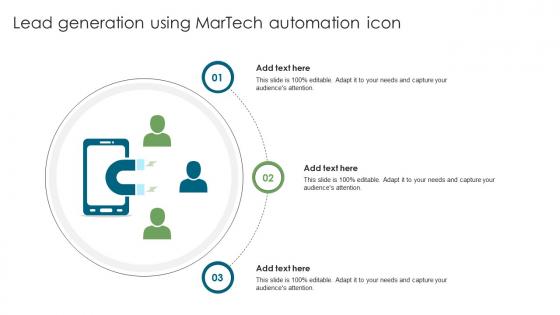 Lead Generation Using MarTech Automation Icon