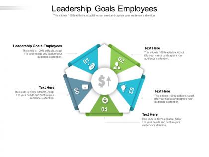 Leadership goals employees ppt powerpoint presentation professional introduction cpb