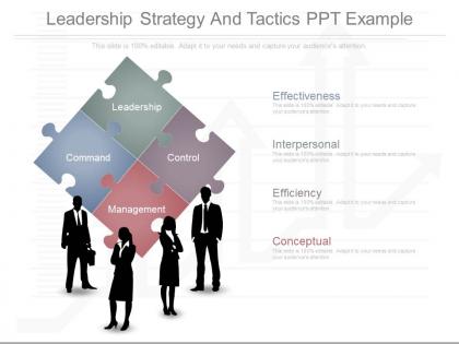 Leadership strategy and tactics ppt example