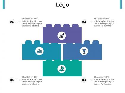 Lego ppt portfolio design inspiration