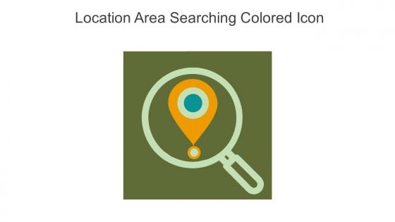 Location Area Searching Colored Icon In Powerpoint Pptx Png And Editable Eps Format