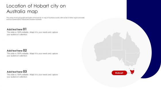 Location Of Hobart City On Australia Map