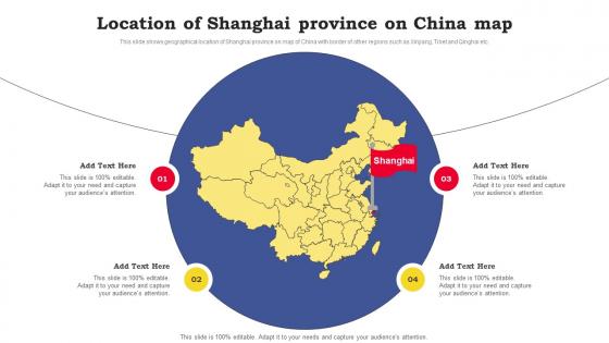 Location Of Shanghai Province On China Map