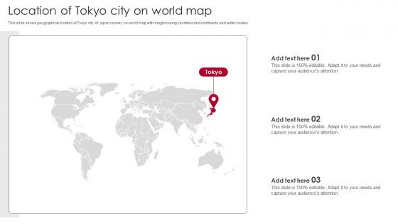 Location Of Tokyo City On World Map