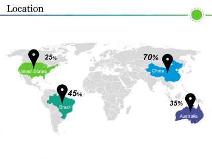 Location powerpoint slide design templates