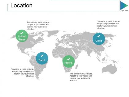 Location ppt slides information