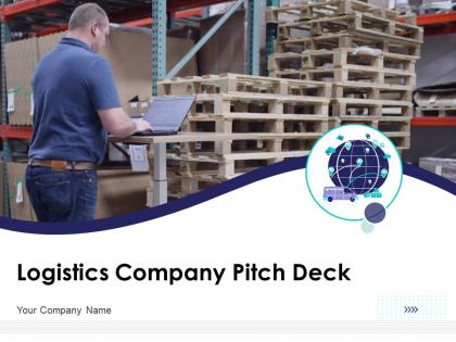 Logistics company pitch deck ppt template