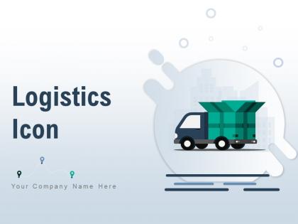 Logistics Icon Global Delivery Through Guaranteed Survey