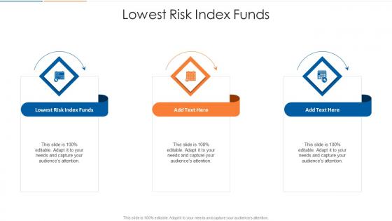 Lowest Risk Index Funds In Powerpoint And Google Slides Cpb