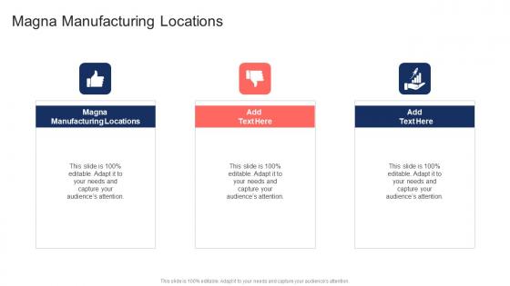 Magna Manufacturing Locations In Powerpoint And Google Slides Cpb