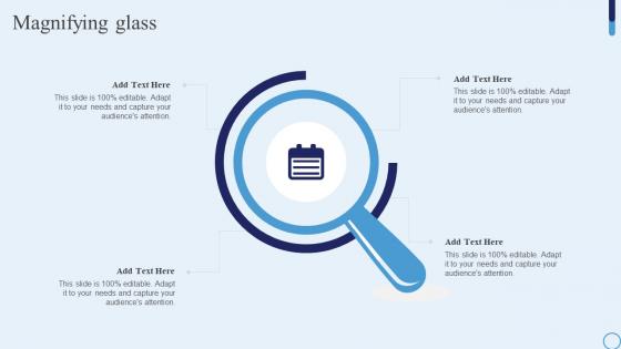 Magnifying Glass Type Of Marketing Strategy To Accelerate Business Growth