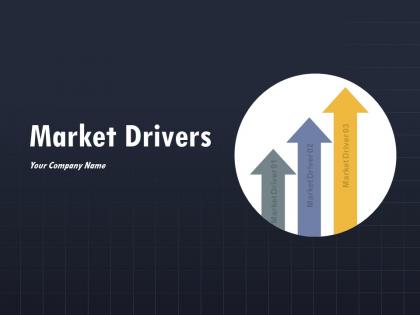 Market Drivers Market Conduct Performance Competitive Scenario Population Growth