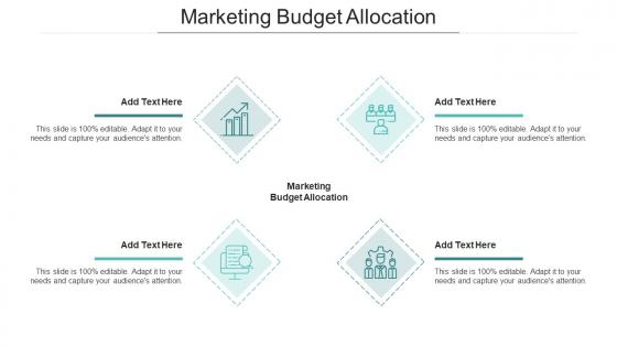 Marketing Budget Allocation In Powerpoint And Google Slides Cpb