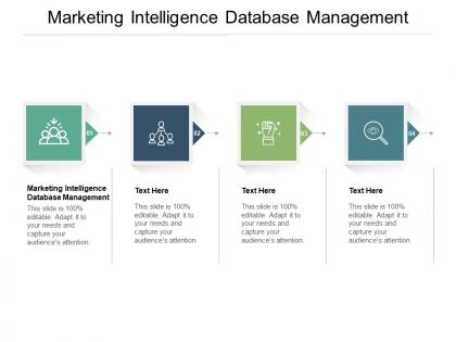 Marketing intelligence database management ppt powerpoint presentation slides layout ideas cpb