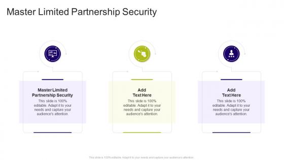 Master Limited Partnership Security In Powerpoint And Google Slides Cpb