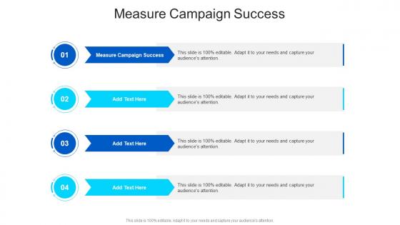 Measure Campaign Success In Powerpoint And Google Slides Cpb