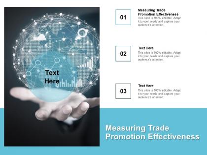 Measuring trade promotion effectiveness ppt powerpoint presentation infographics background cpb