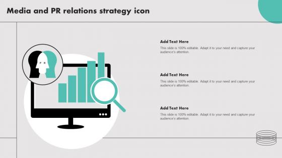 Media And PR Relations Strategy Icon