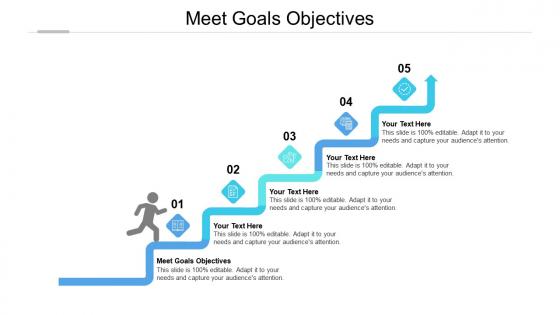 Meet goals objectives ppt powerpoint presentation file inspiration cpb