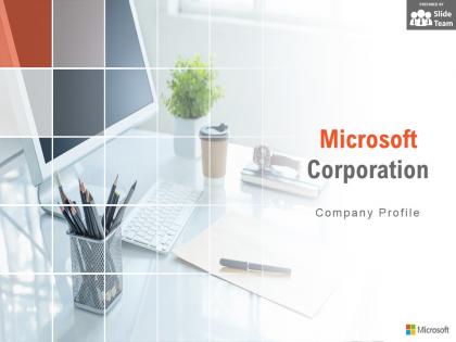 Microsoft corporation company profile overview financials and statistics from 2014-2018