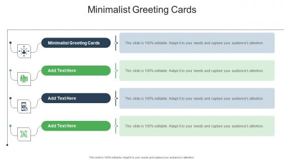 Minimalist Greeting Cards In Powerpoint And Google Slides Cpb