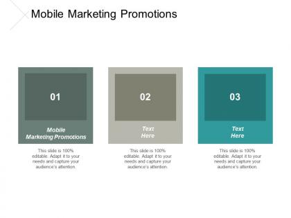 Mobile marketing promotions ppt powerpoint presentation portfolio visual aids cpb