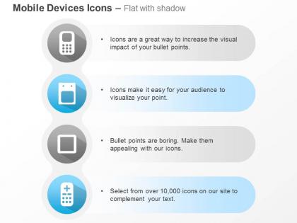 Mobile tablet touchscreen data communication ppt icons graphics