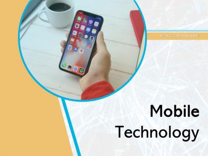 Mobile Technology Business Growth Marketing Strategy Communication