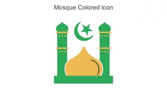 Mosque Colored Icon In Powerpoint Pptx Png And Editable Eps Format