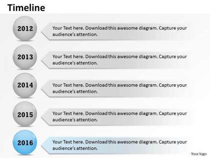 Multistaged timeline roadmap for business 0314