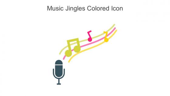 Music Jingles Colored Icon In Powerpoint Pptx Png And Editable Eps Format