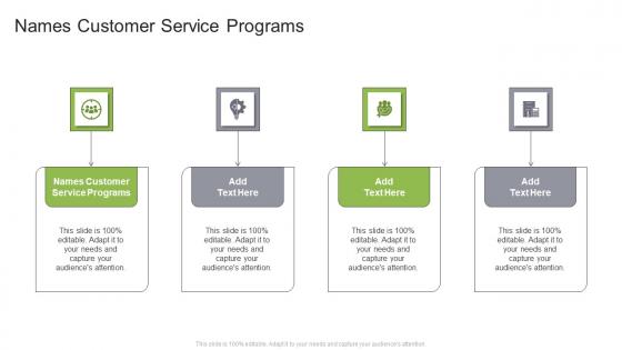 Names Customer Service Programs In Powerpoint And Google Slides Cpb