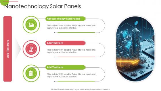 Nanotechnology Solar Panels In Powerpoint And Google Slides Cpp