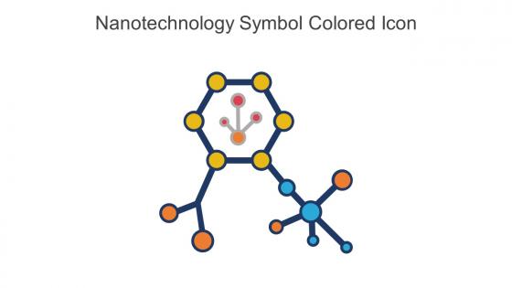 Nanotechnology Symbol Colored Icon In Powerpoint Pptx Png And Editable Eps Format