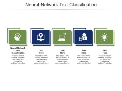 Neural network text classification ppt powerpoint presentation portfolio objects cpb