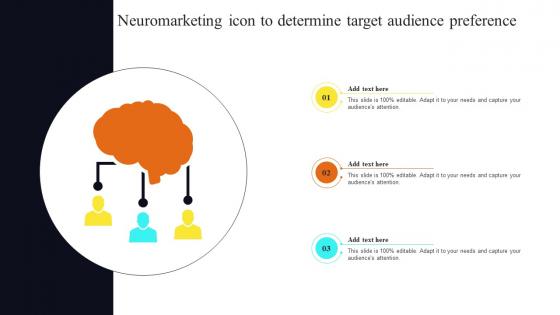 Neuromarketing Icon To Determine Target Audience Preference