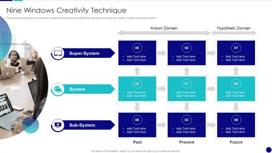 Nine Windows Creativity Technique QCP Templates Set 2 Ppt Microsoft