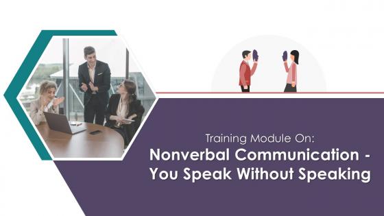 Nonverbal Communication Training Module On Business Communication Edu Ppt