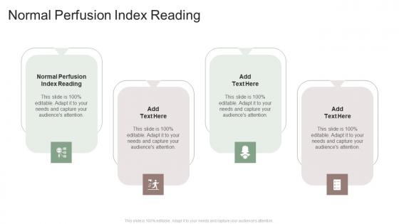 Normal Perfusion Index Reading In Powerpoint And Google Slides Cpb