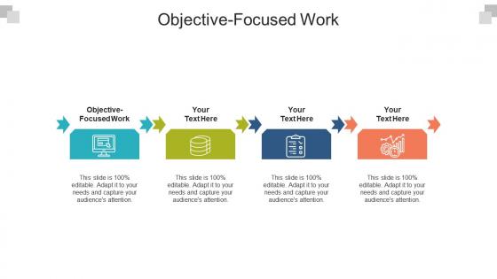 Objective focused work ppt powerpoint presentation portfolio slide cpb