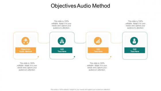 Objectives Audio Method In Powerpoint And Google Slides Cpb