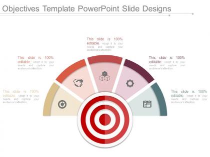 Objectives template powerpoint slide designs